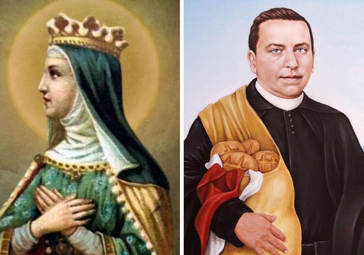 Santa Matilde de Ringelheim y Beato Giacomo Cusmano.