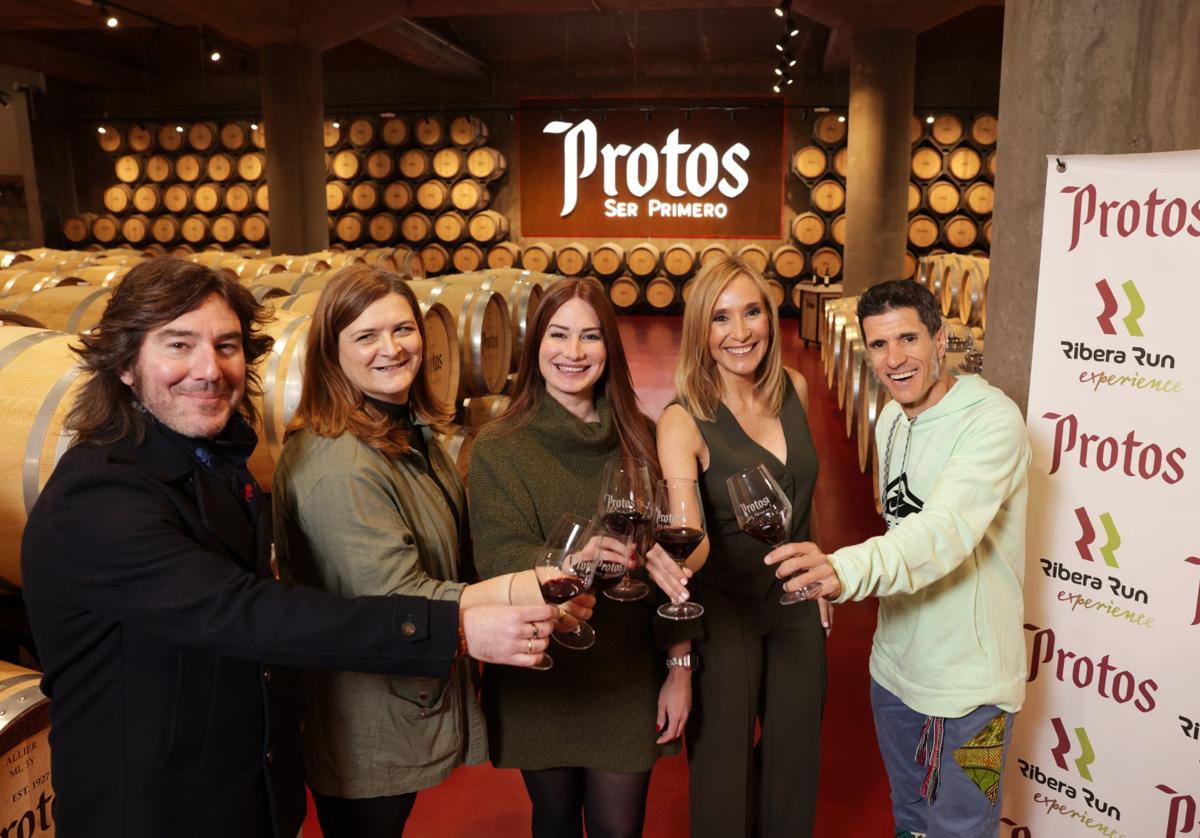Rocío Martínez, madrina de la Ribera Run Experience 2025 en Bodegas Protos
