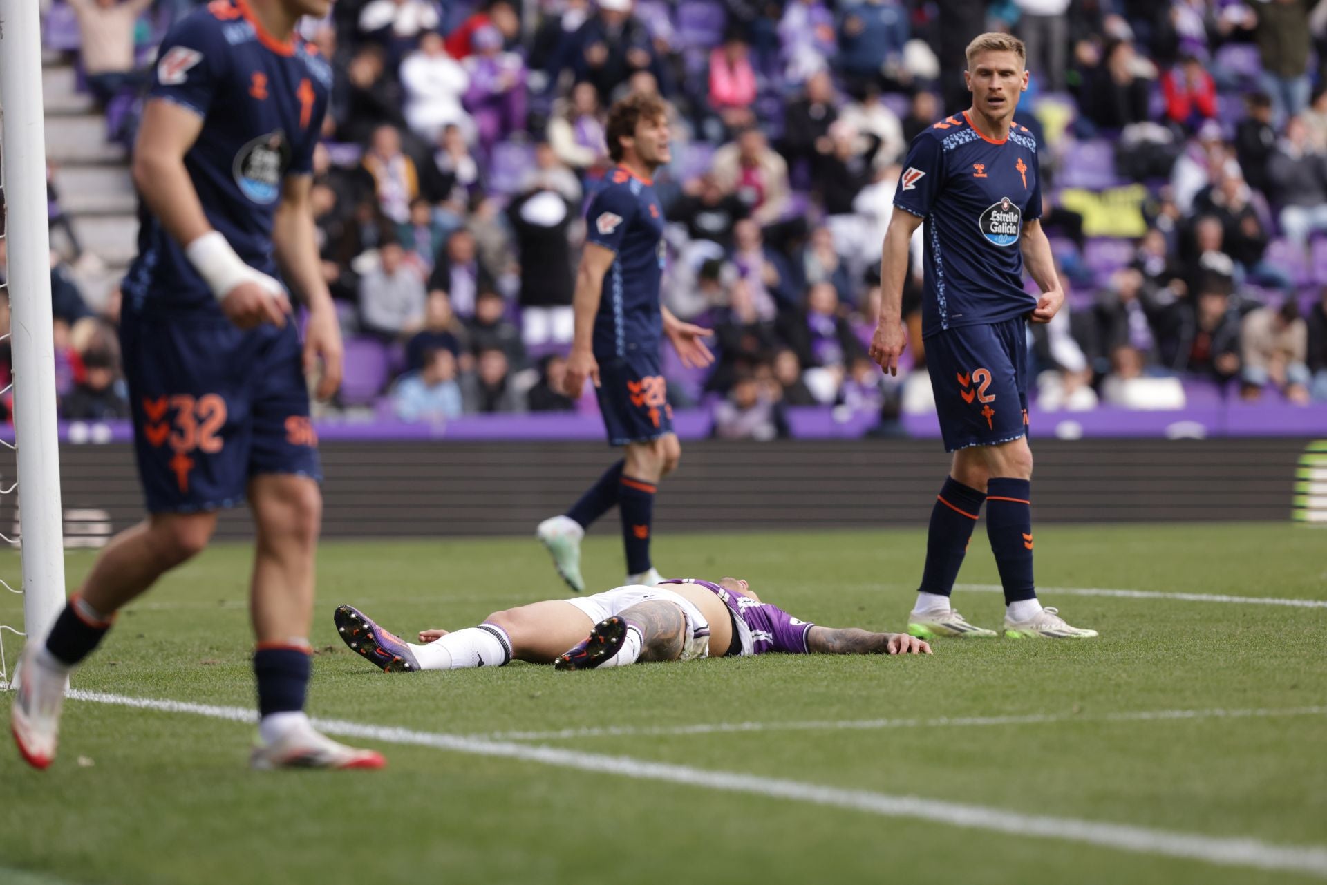Las mejores imágenes del partido del Real Valladolid