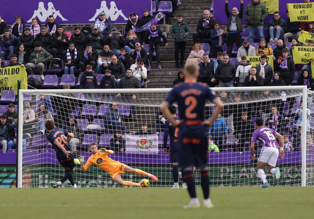 Las mejores imágenes del partido del Real Valladolid