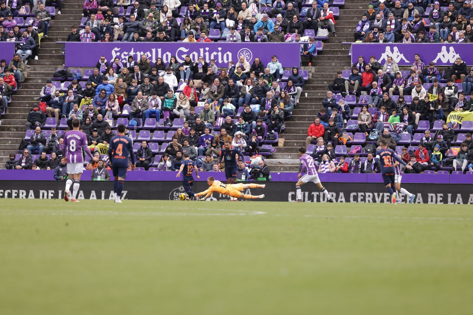 Las mejores imágenes del partido del Real Valladolid