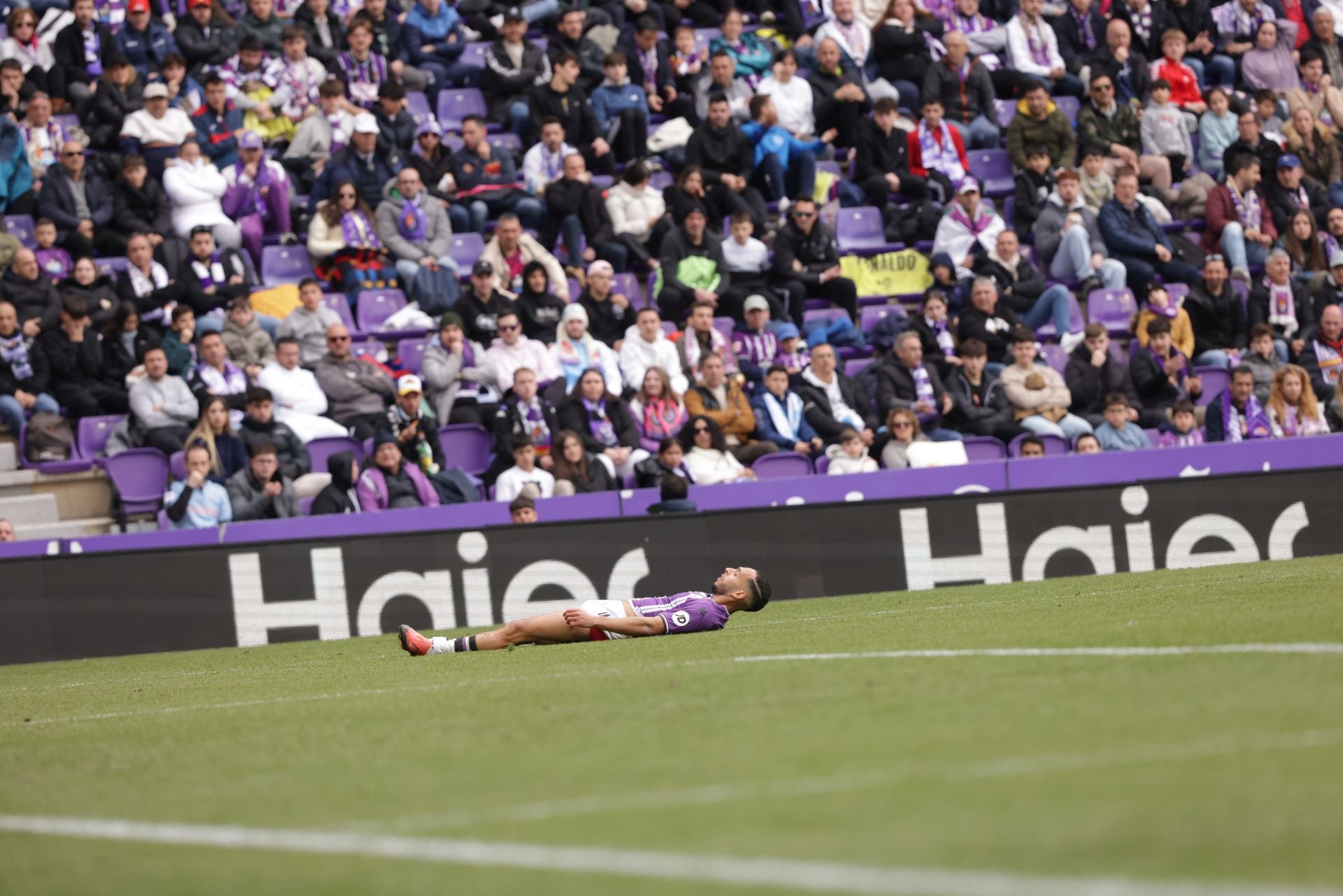 Las mejores imágenes del partido del Real Valladolid