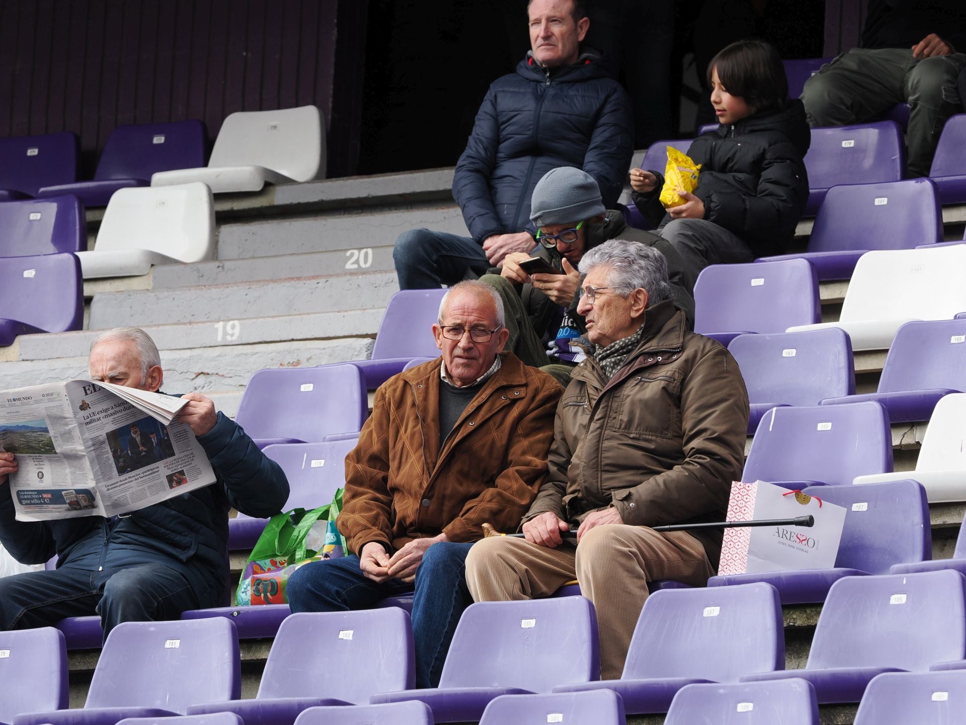 Búscate en la grada del Real Valladolid-Celta de Vigo (1/5)