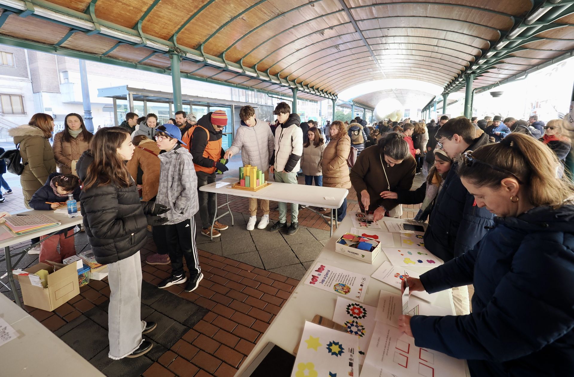 Las imágenes de los participantes de la iniciativa &#039;Matemáticas en la calle&#039;