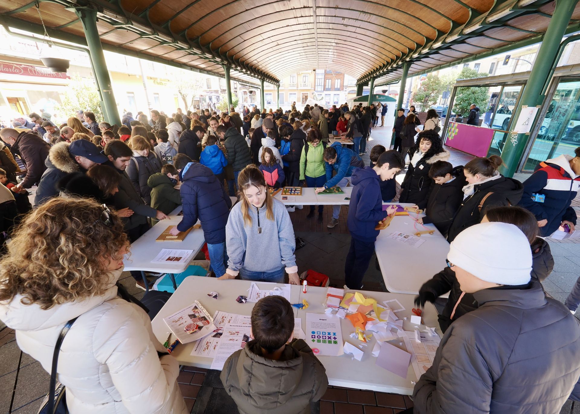 Las imágenes de los participantes de la iniciativa &#039;Matemáticas en la calle&#039;