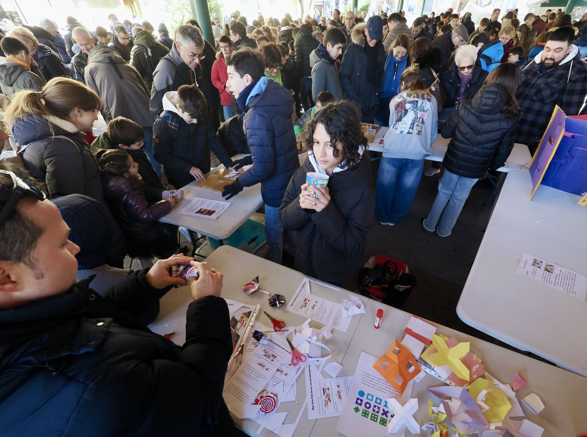 Las imágenes de los participantes de la iniciativa &#039;Matemáticas en la calle&#039;