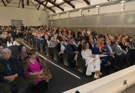 Asistentes a la gala de la Peña Taurina Palentina.