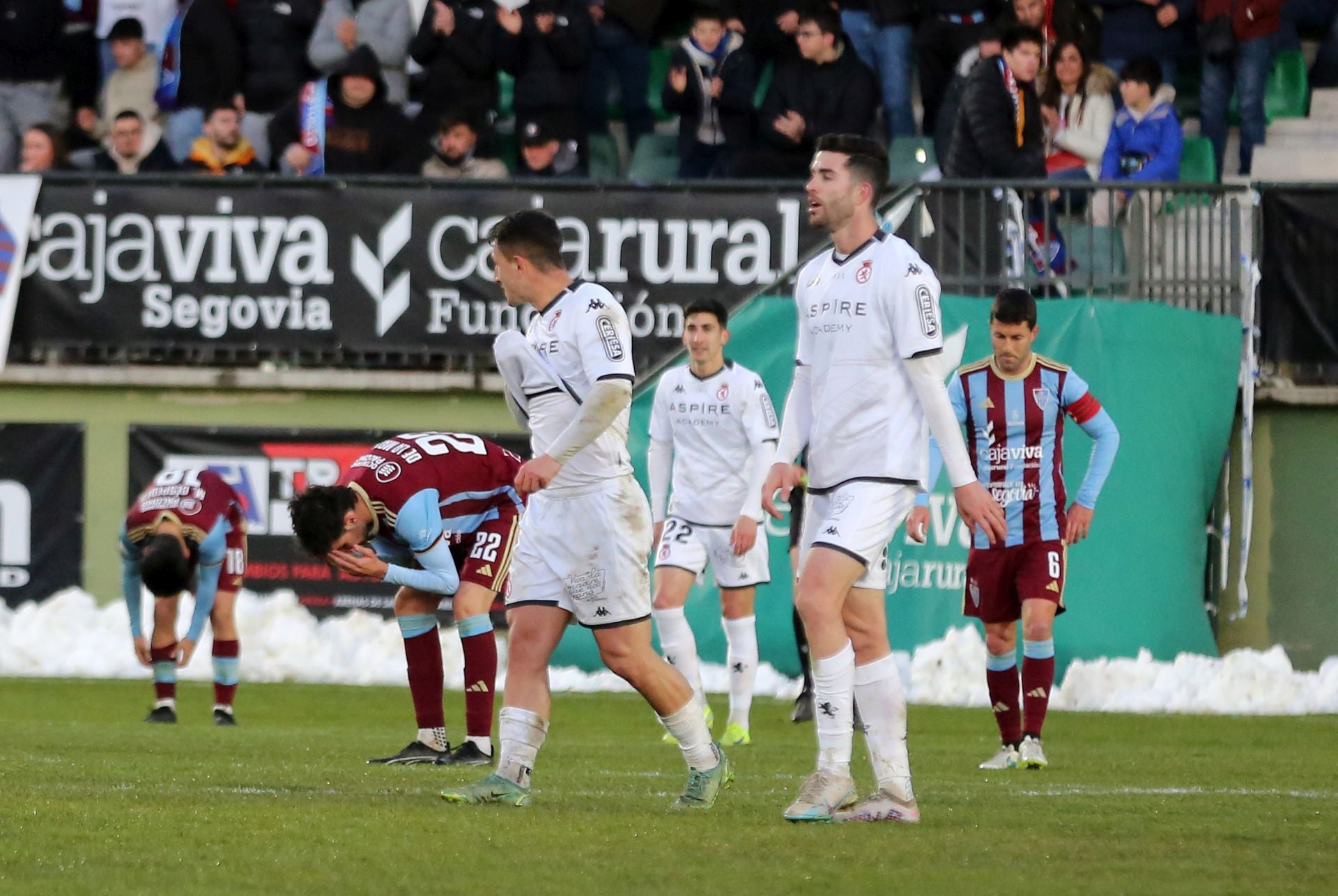 Fotos del partido entre la Segoviana y la Cultural