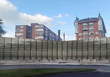 El «muro de Berlín» que dividirá Palencia