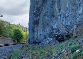 Adif consolidará una ladera en Pomar de Valdivia en la línea convencional de Santander