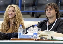 Antonio de la Rúa y Shakira, en una imagen de archivo.