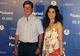 Cayetano Martínez de Irujo y Bárbara Mirjan, en una imagen de archivo.