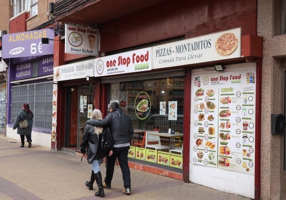 Kebab, en el paseo de San Isidro, junto a La Circular, donde tuvo lugar el altercado.