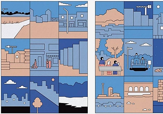 Páginas de 'El buen padre', de Nadia Hafid.