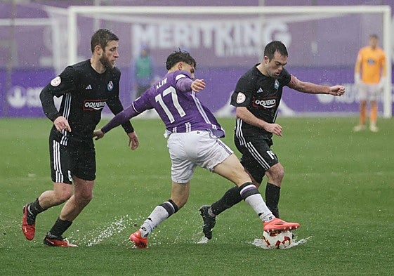 El partido del Real Valladolid Promesas, en imágenes