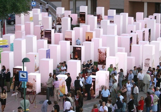 Día de inauguración de la Plaza de las Ciudades Hermanas, el 9 de septiembre de 2010.