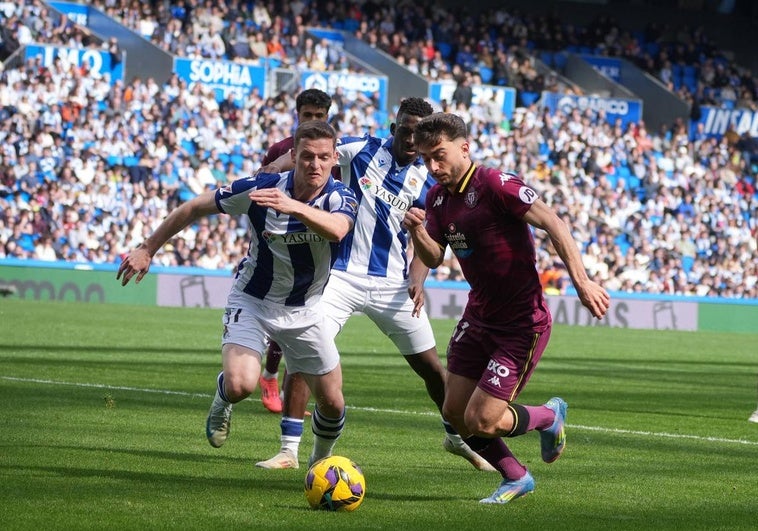 La derrota del Real Valladolid en el Reale Arena, en imágenes