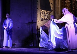 Así fue el espectáculo 'Nacido para la cruz' de Zarabanda en San Francisco