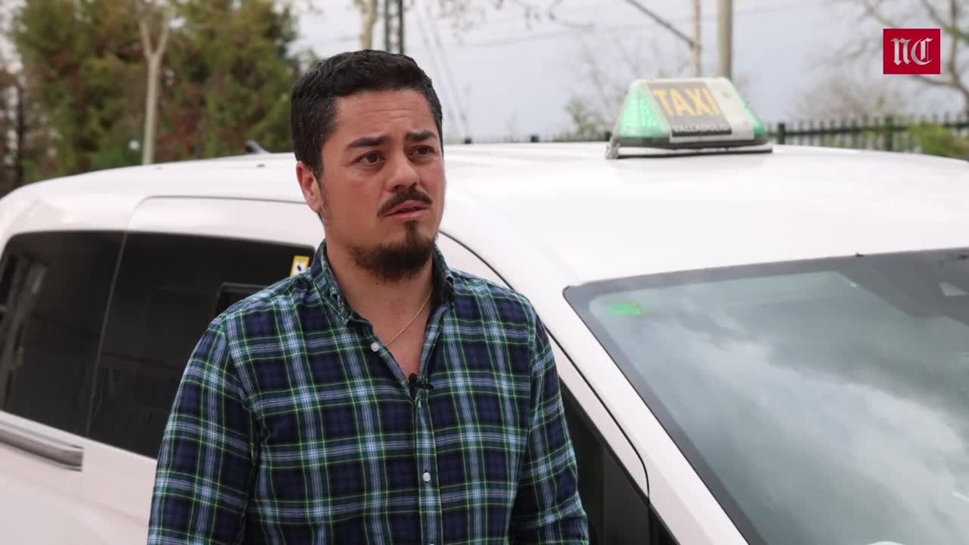 El taxista que ayuda de forma altruista a la familia del desaparecido en Valladolid