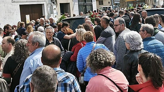 Multitudinario funeral en Villablino por cuatro de los mineros muertos en Cerredo