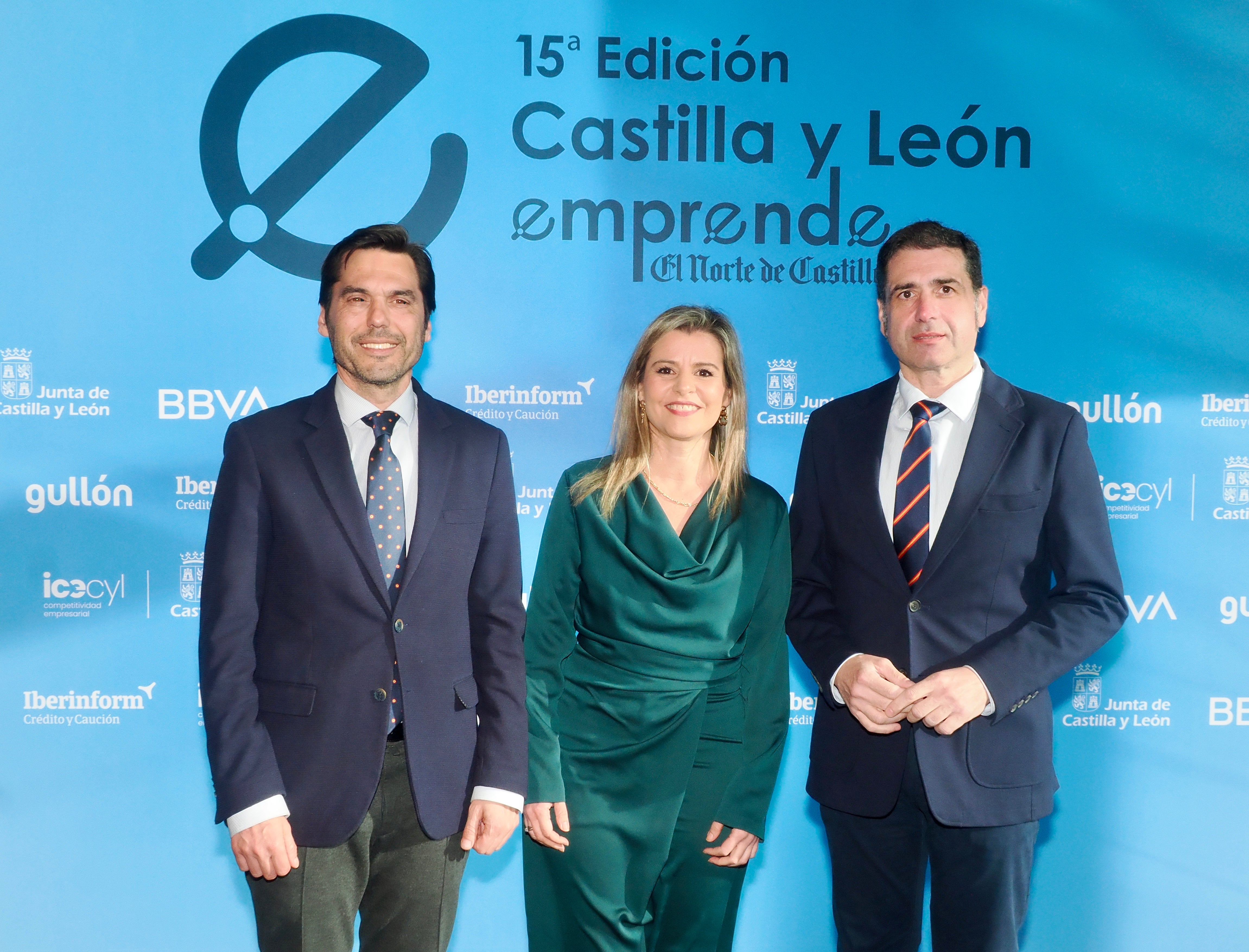 Equipo de gobierno de Medina del Campo: Luis Carlos Salcedo (portavoz), Raquel Barbado (teniente de alcalde) y Alberto Amigo (segundo teniente de alcalde)
