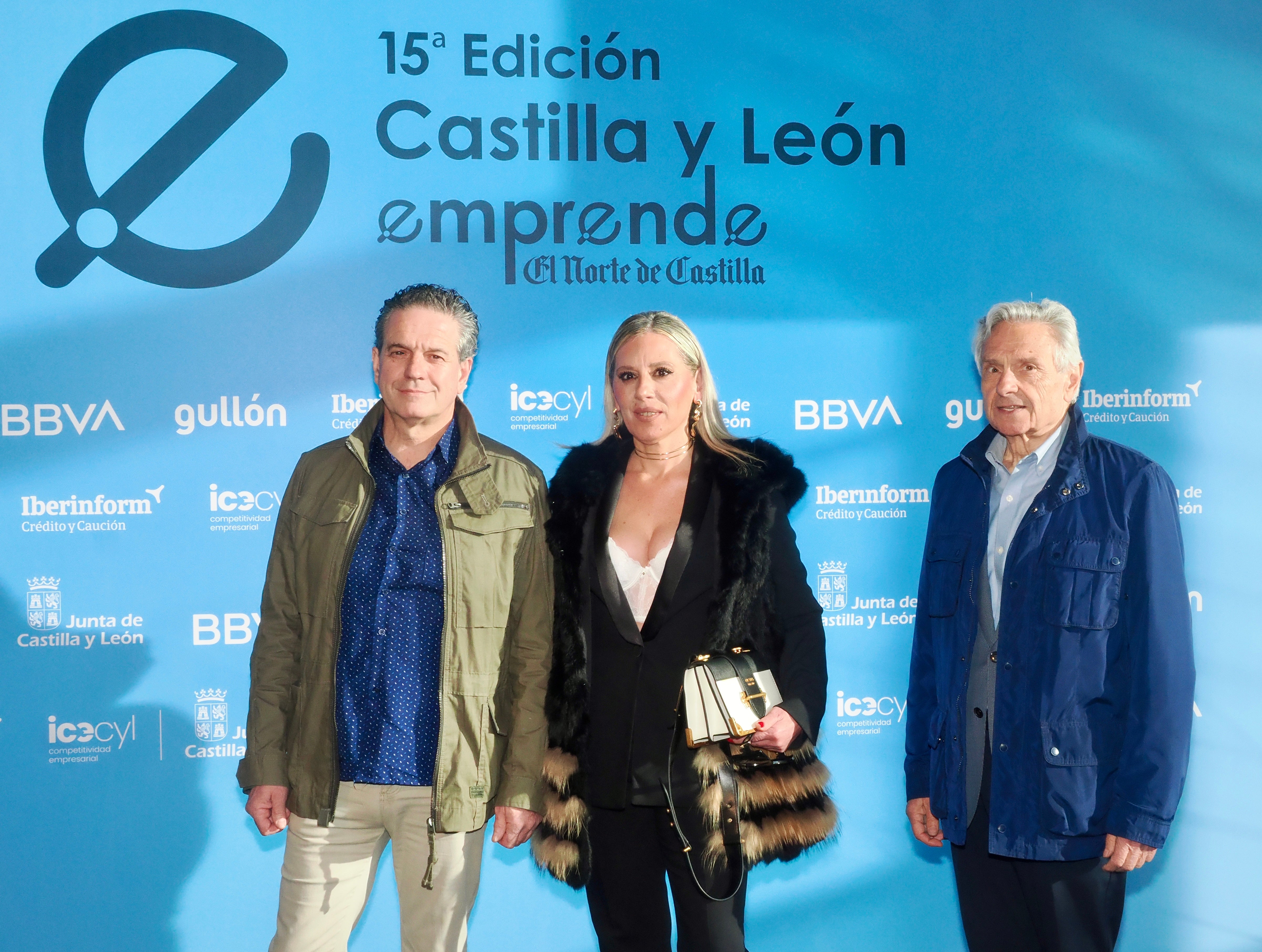 Virgilio Benito, Ana Merino y Félix Cano