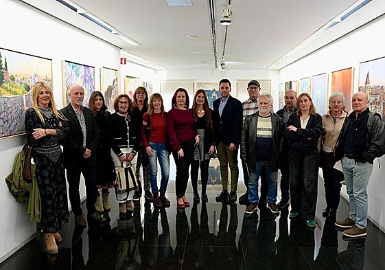 Entrega los premios del IV Certamen de Pintura de la Unión Artística Vallisoletana.