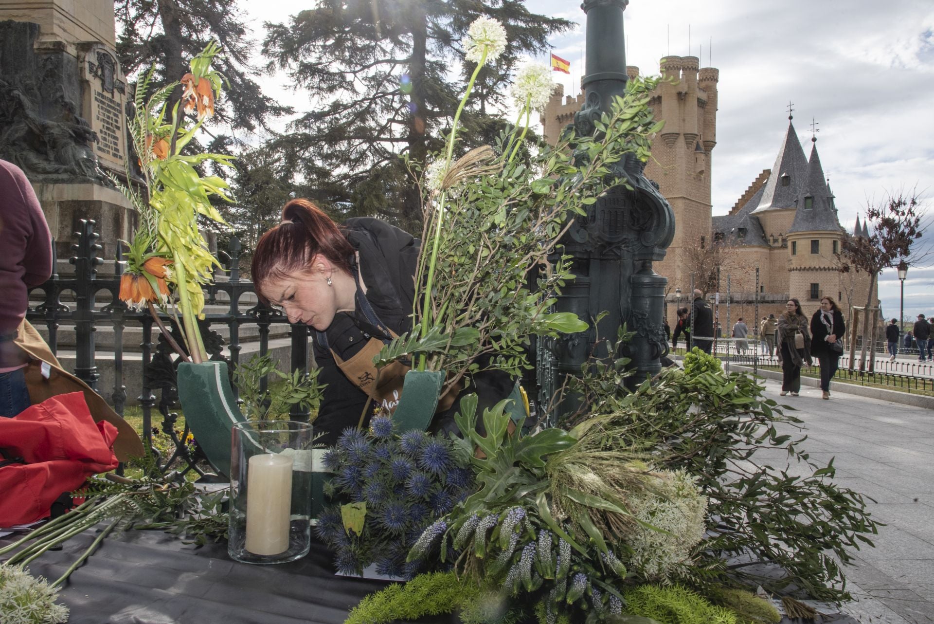 Fotos: Segovia busca al mejor artesano florista de España