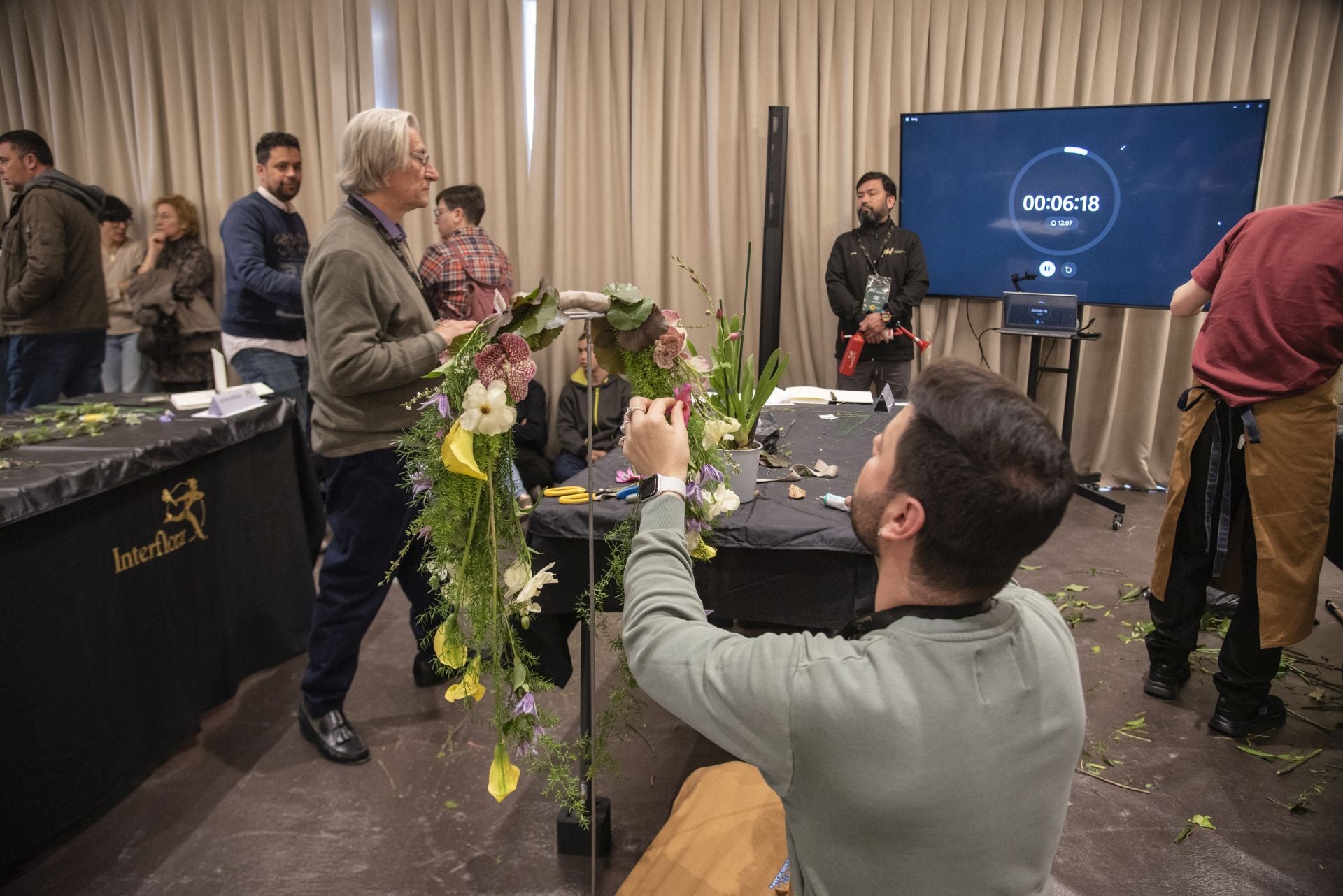 Fotos: Segovia busca al mejor artesano florista de España