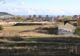 Terrenos en los que se construirá el aparcamiento disuasorio del Cristo.
