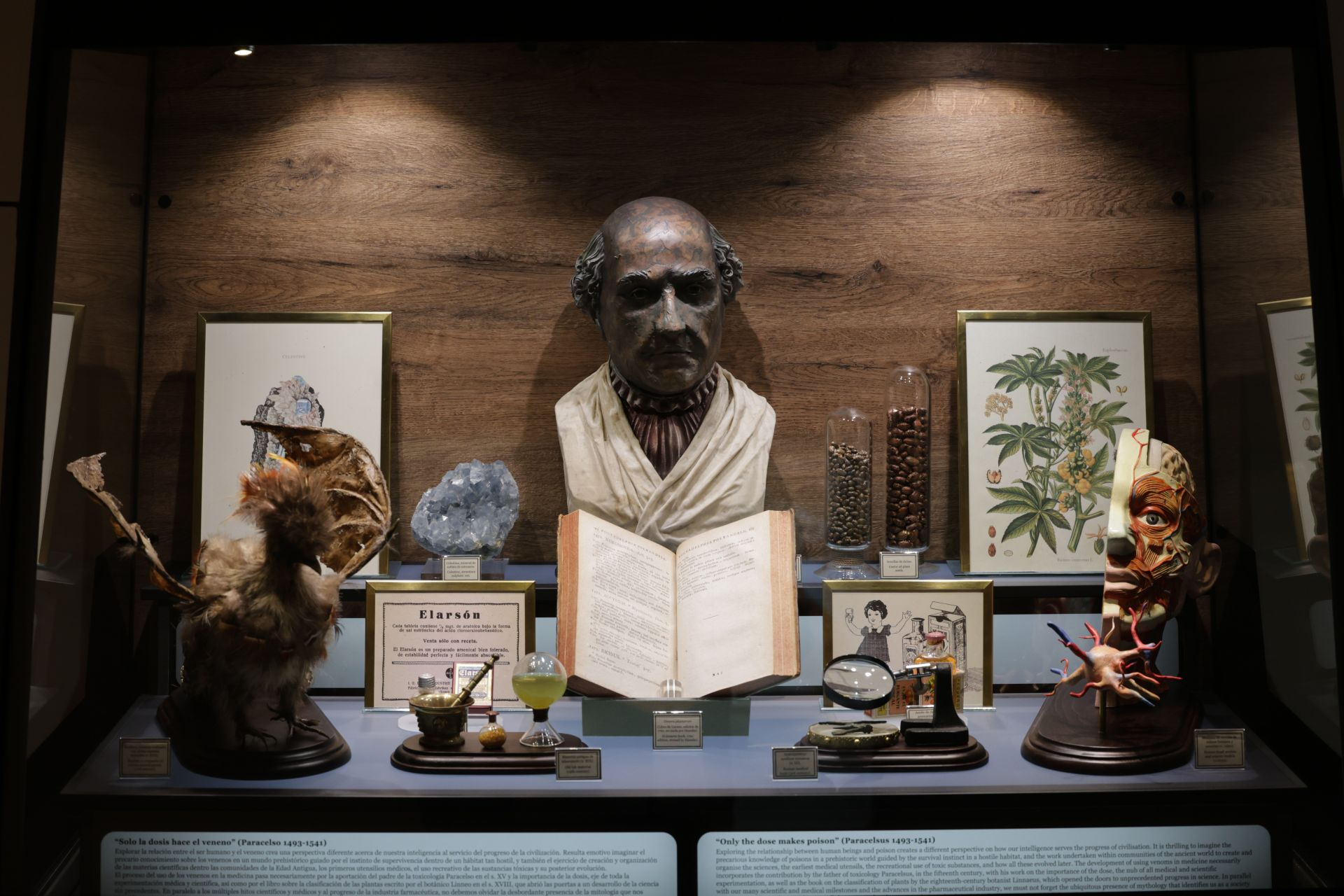 Exposición sobre venenos en el Museo de la Ciencia de Valladolid