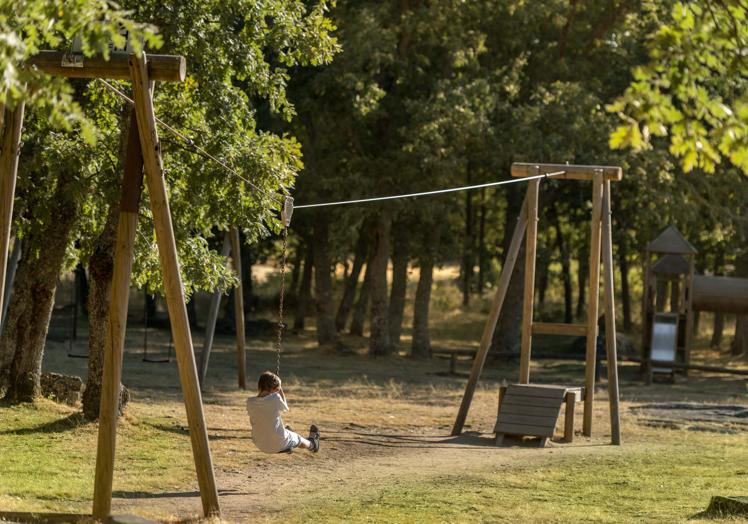 Área recreativa de La Mata.