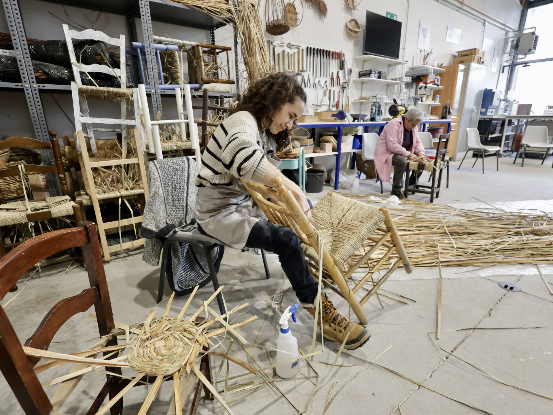 La jornada de puertas abiertas de oficios artesanos, en imágenes