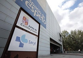 El vestíbulo principal del Hospital Universitario Río Hortega en una imagen de archivo.