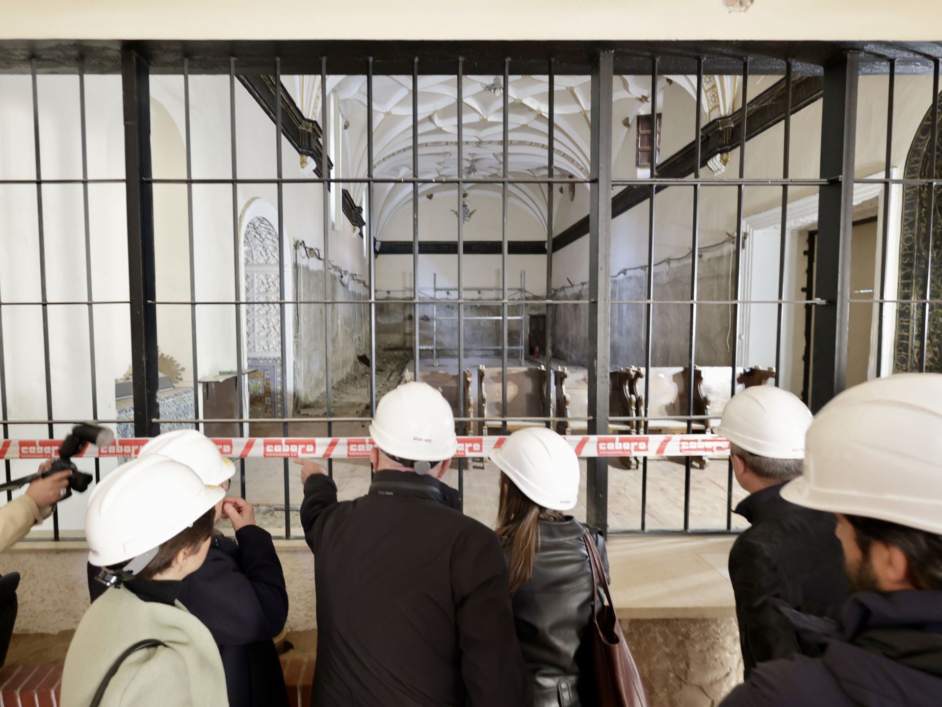 Presentación de la primera fase de la obra de rehabilitación del Monasterio de Santa Catalina