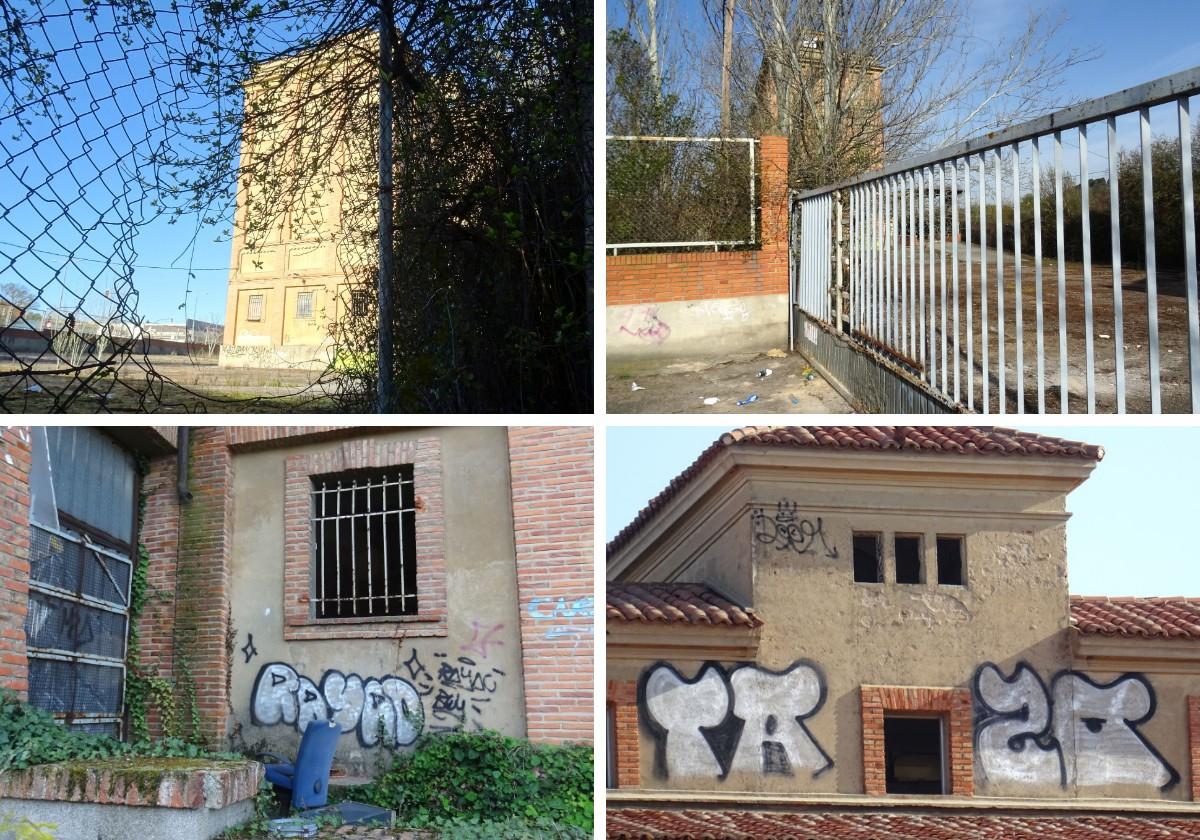 Urbanismo requiere a Agropal que tapie el peligroso silo de la avenida de Gijón