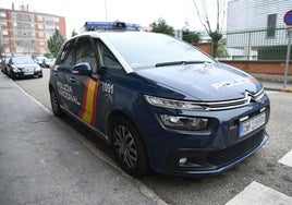Imagen de archivo de un vehículo de la Policía Nacional de Valladolid.