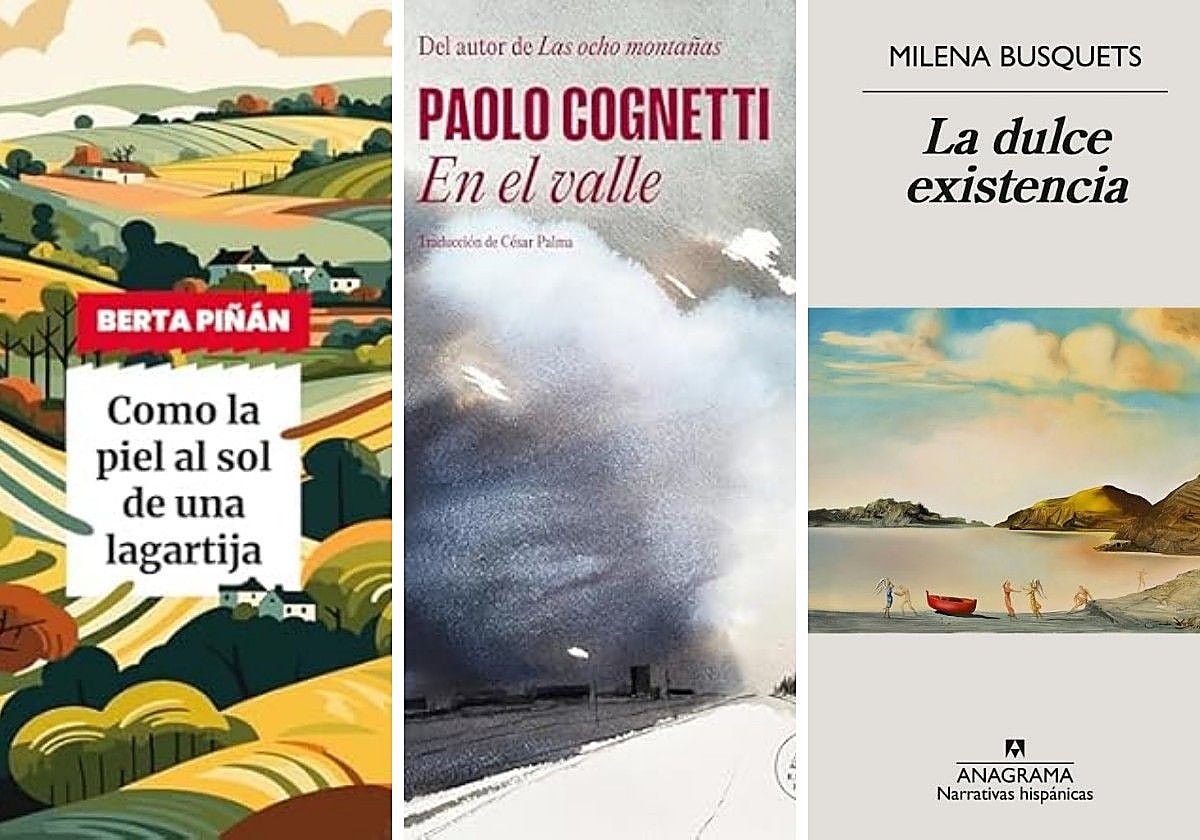 Un crimen en Asturias, el regreso de Milena Busquets y la última novela de Paolo Cognetti