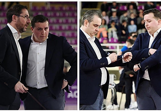 Pasado y presente en el banquillo del UEMC esta temporada, de Lolo Encinas a Iñaki Martín con Paniagua como ayudante como elemento común.