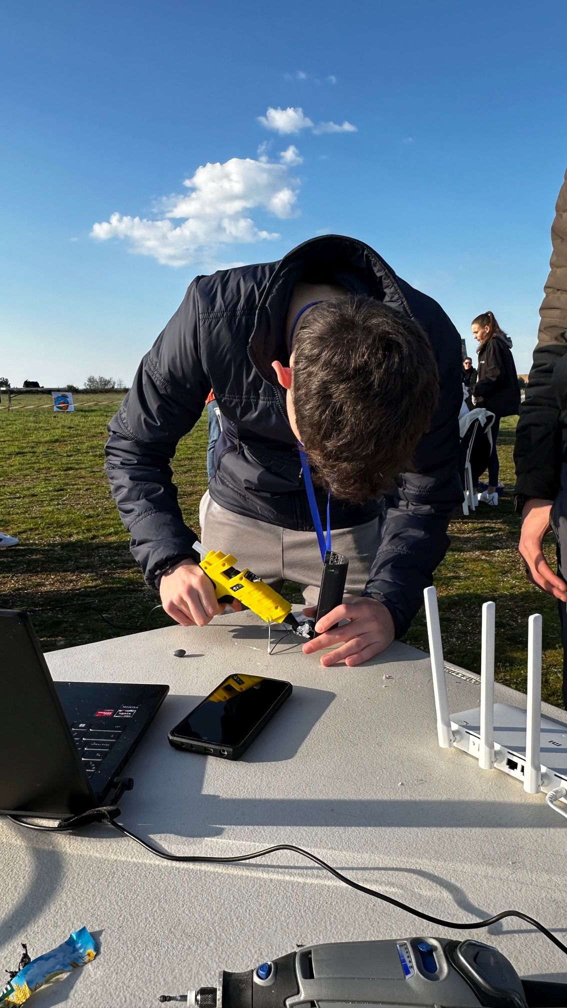 El proyecto CanSat de la Agencia Espacial Europea lanza cohetes en Herrera de Pisuerga