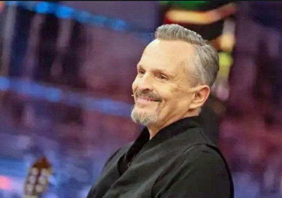 Miguel Bosé en 'El Hormiguero'.