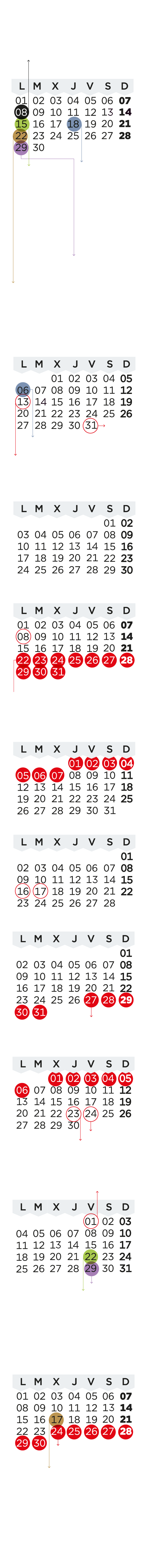 Calendario escolar para 2025/2026