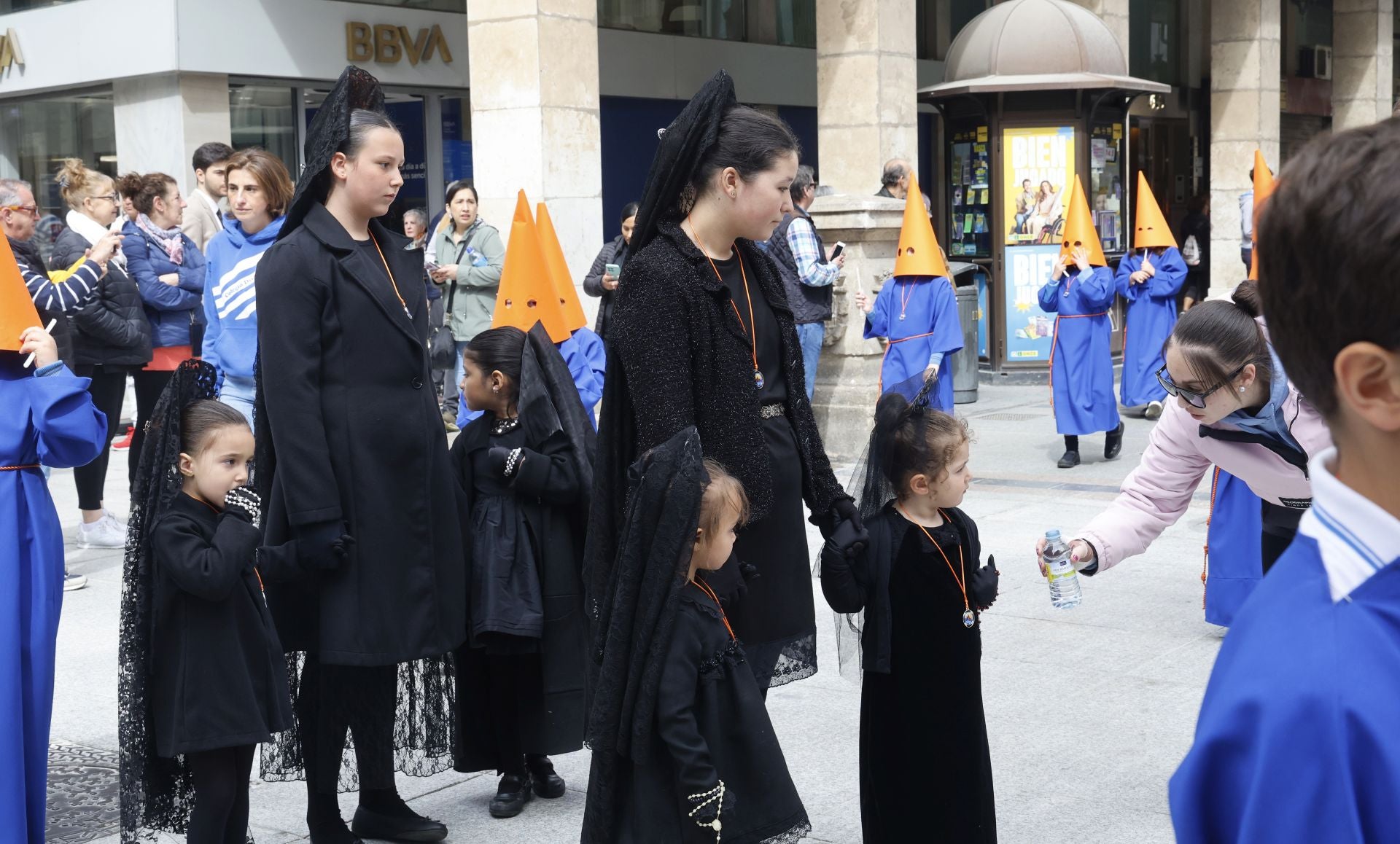 Procesión infantil del Divino Maestro en Palencia