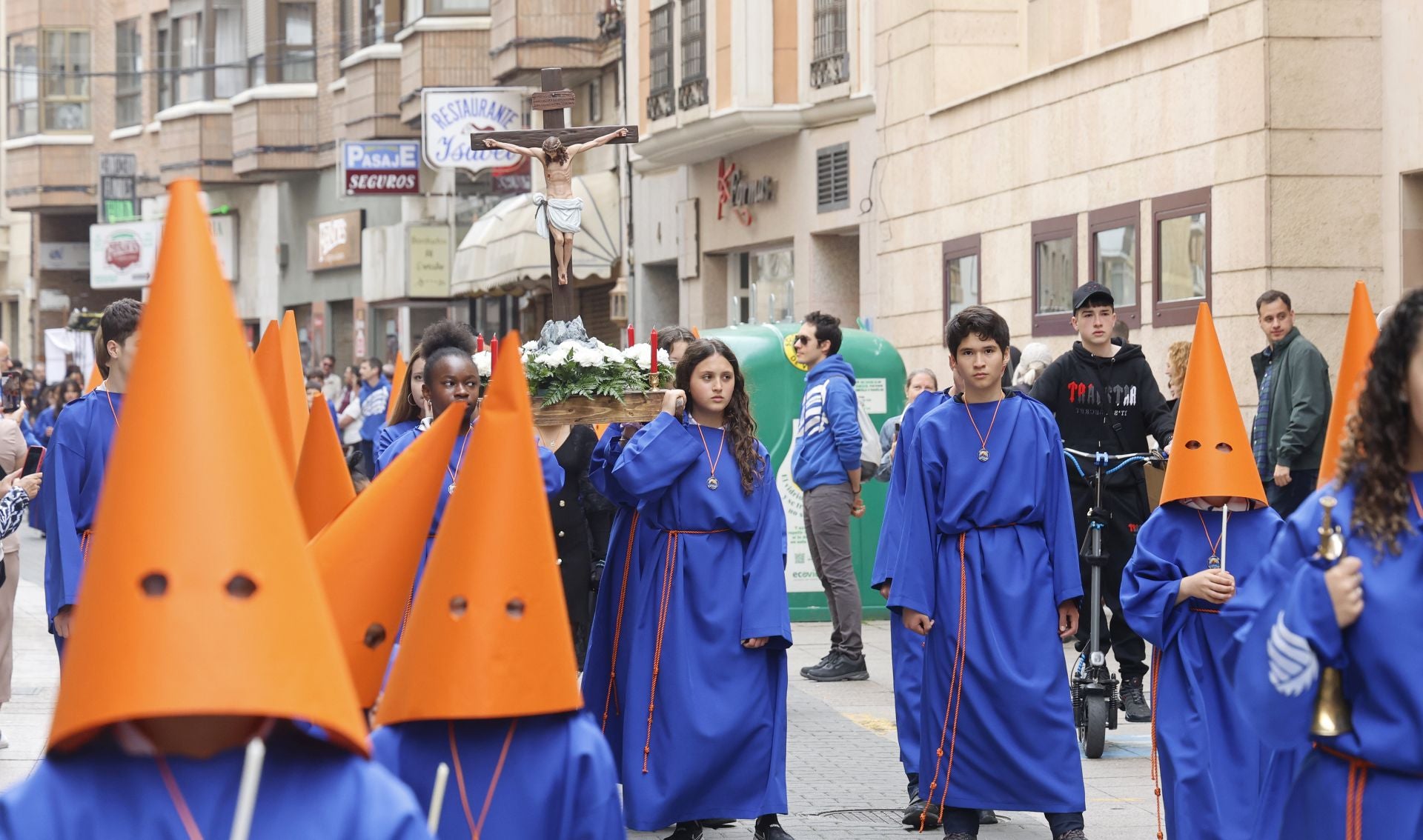 Procesión infantil del Divino Maestro en Palencia