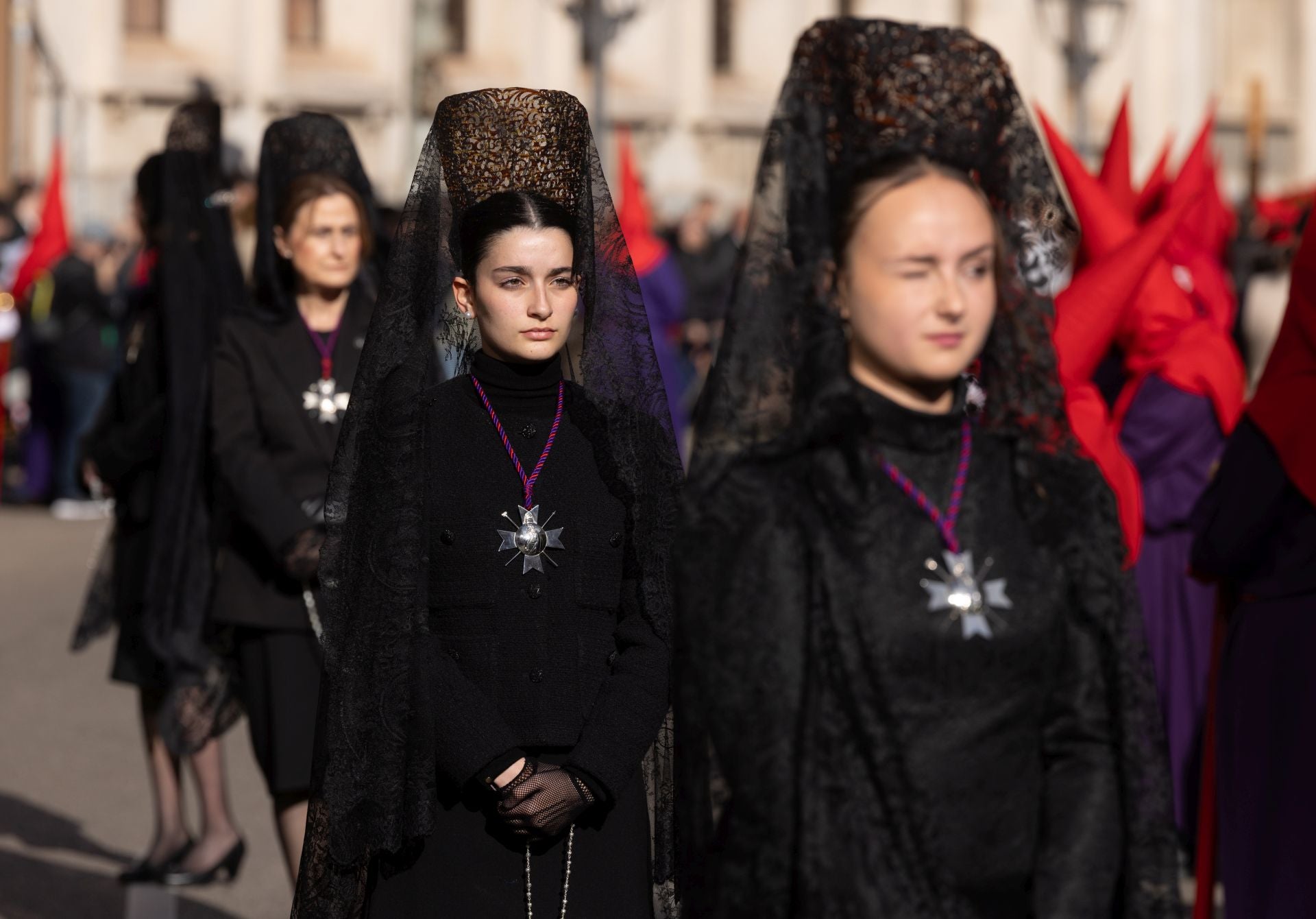 Así ha vivido Valladolid el Sábado de Pasión