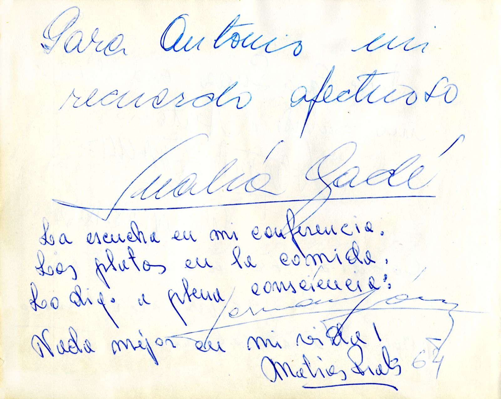El libro de autógrafos del restaurante Suazo de Valladolid