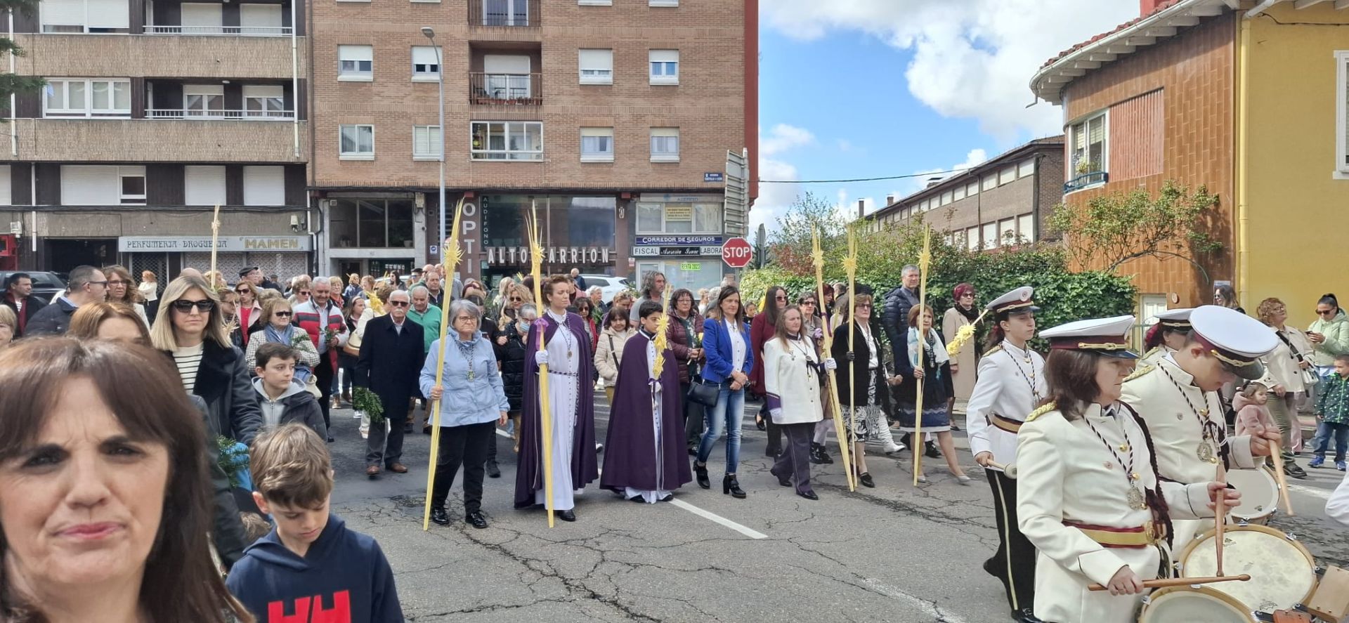 Procesión del Domingo de Ramos en Guardo