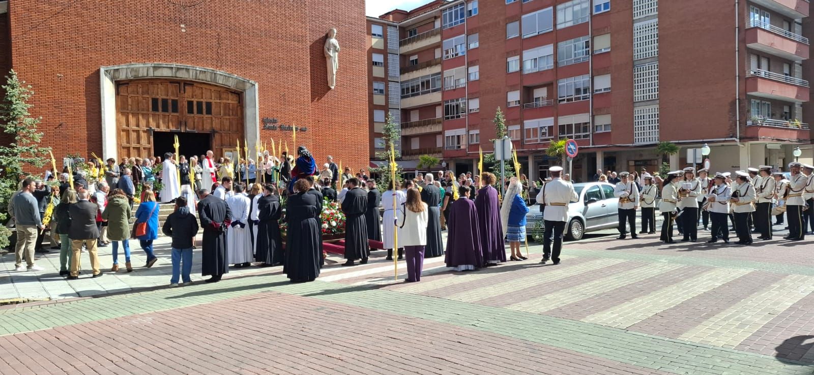 Procesión del Domingo de Ramos en Guardo