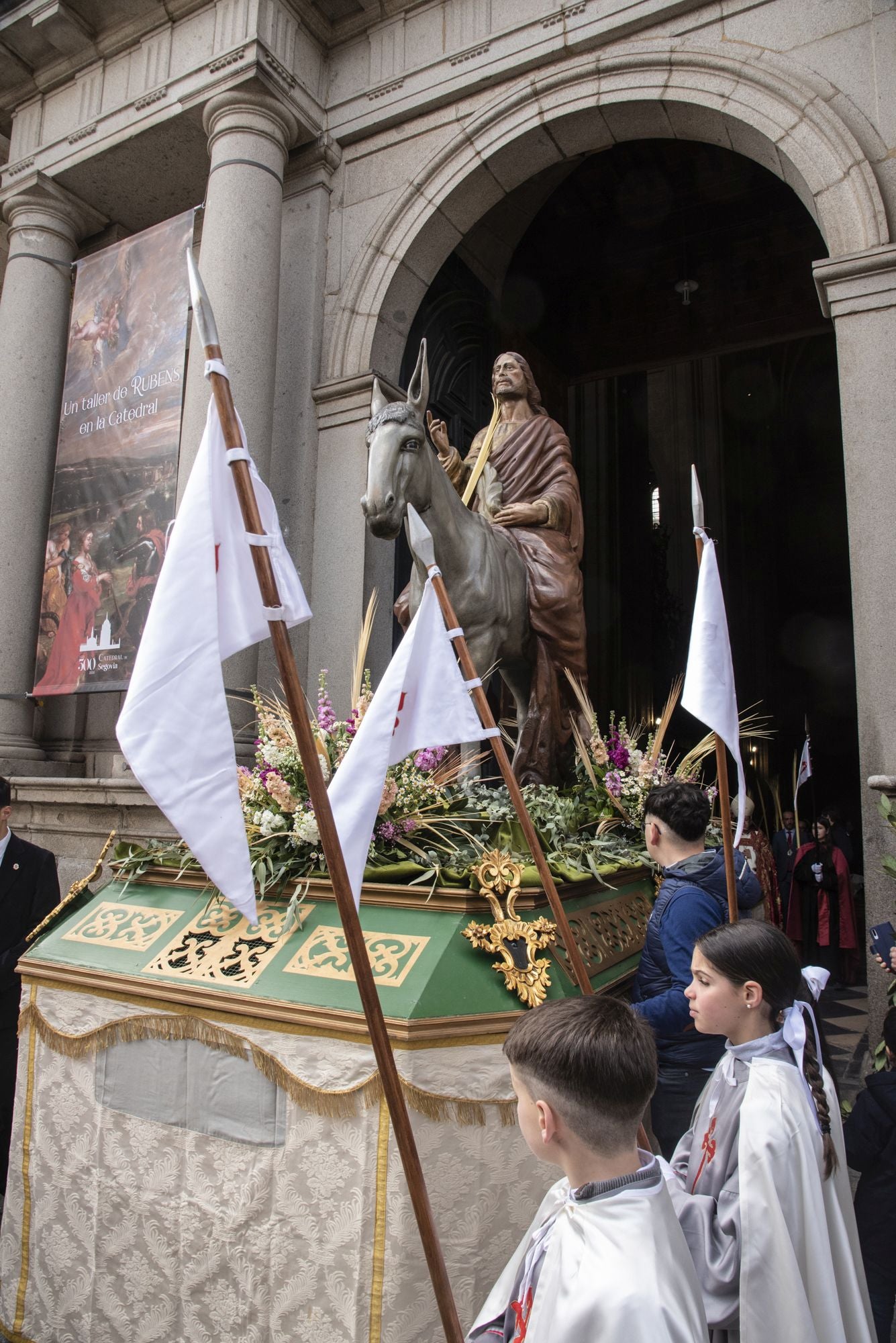 La procesión del Domingo de Ramos, en imágenes
