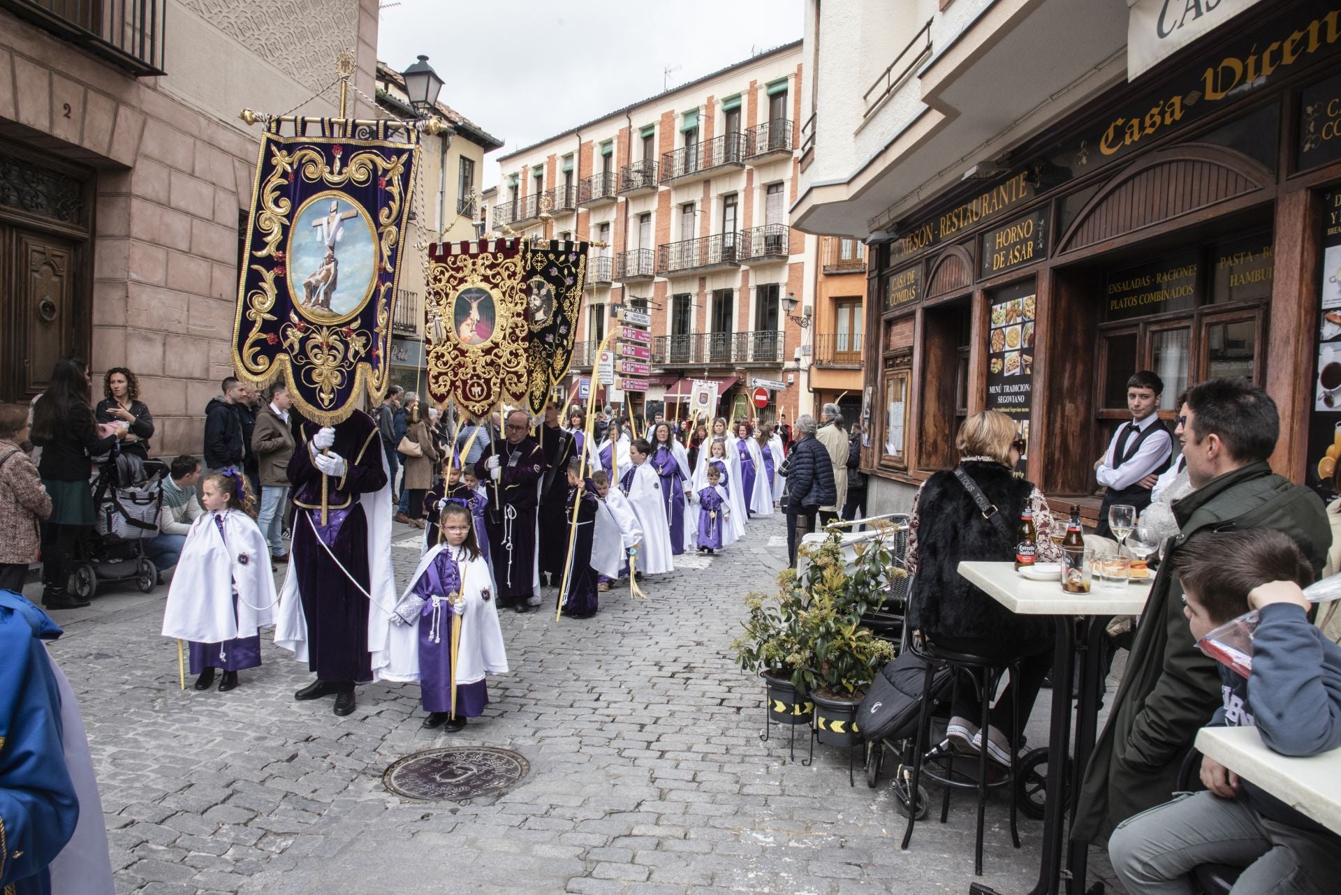 La procesión del Domingo de Ramos, en imágenes